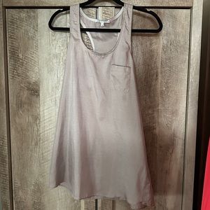 Racerback cocktail summer mini dress
